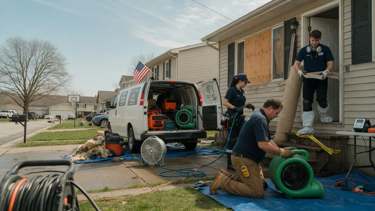 Water Damage Restoration in Itmann, WV near me
